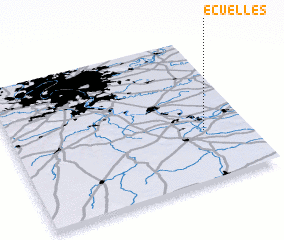 3d view of Écuelles