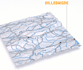 3d view of Villedaigne