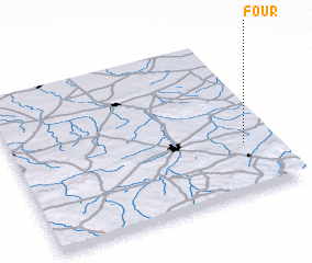 3d view of Four