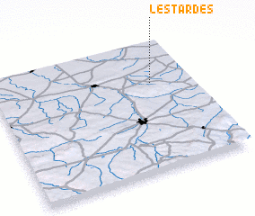 3d view of Les Tardes