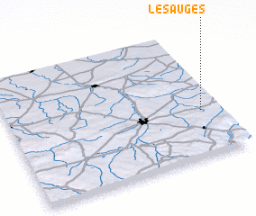 3d view of Les Auges