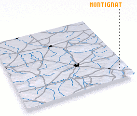 3d view of Montignat