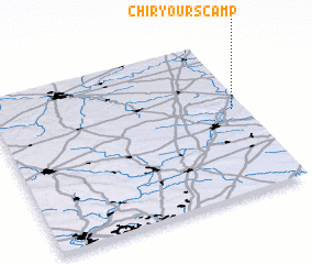 3d view of Chiry-Ourscamp