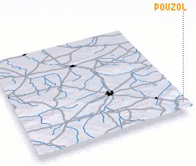 3d view of Pouzol