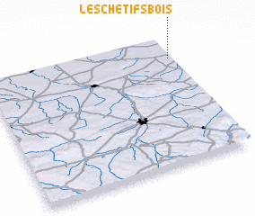 3d view of Les Chétifs Bois