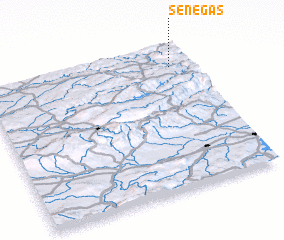 3d view of Sénégas