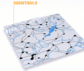 3d view of Egri Úti Důlő