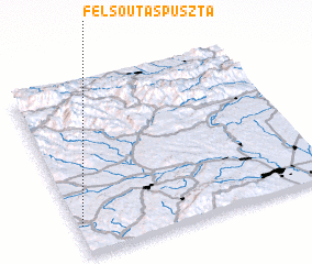 3d view of Felsőutaspuszta