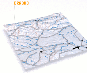 3d view of Brádno
