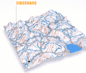 3d view of Xibër-Hane