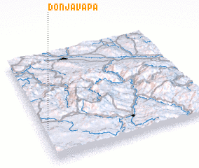 3d view of Donja Vapa