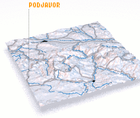 3d view of Podjavor