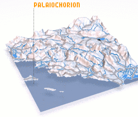 3d view of Palaiochórion