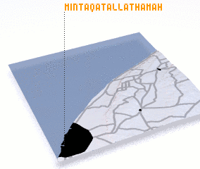 3d view of Minţaqat al Lathāmah