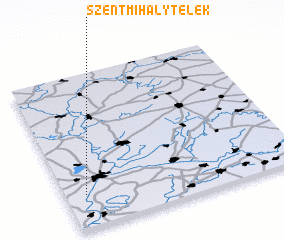 3d view of Szentmihálytelek