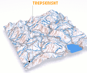 3d view of Trepsenisht