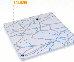 3d view of Zalesie