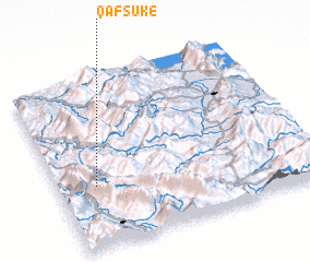 3d view of Qaf Sukë