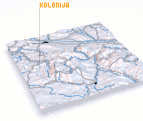 3d view of Kolonija