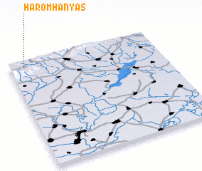 3d view of Háromhányás