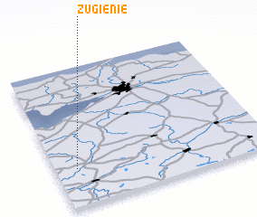 3d view of Żugienie