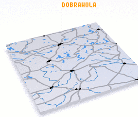 3d view of Dobra Wola