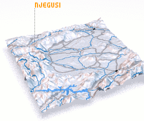 3d view of Njeguši