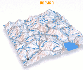 3d view of Vozjan