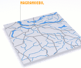 3d view of Magram Kébil