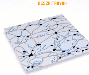 3d view of Deszki Tanyák