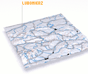 3d view of Lubomierz