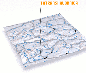 3d view of Tatranská Lomnica