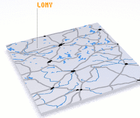 3d view of Łomy
