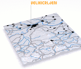 3d view of Veliki Crljeni