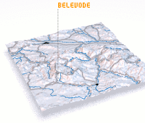 3d view of Bele Vode