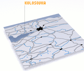 3d view of Kolosovka