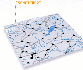 3d view of Csemetekert
