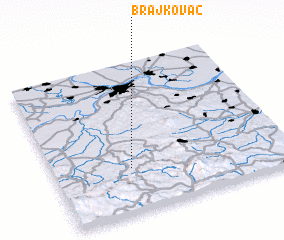 3d view of Brajkovac