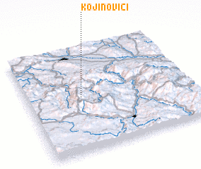 3d view of Kojinovići