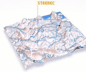 3d view of Strenec