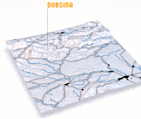 3d view of Dobšiná