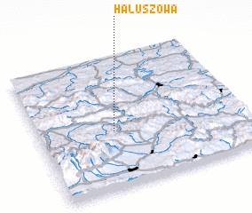 3d view of Hałuszowa