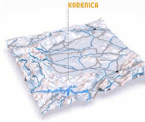 3d view of Korenica