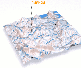 3d view of Një Maj