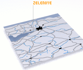 3d view of Zelënoye