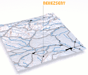 3d view of Nekézseny