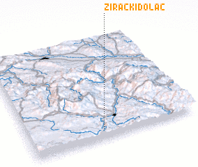 3d view of Žirački Dolac