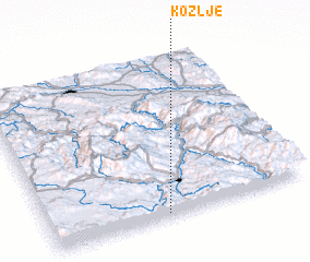 3d view of Kožlje