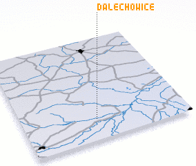 3d view of Dalechowice