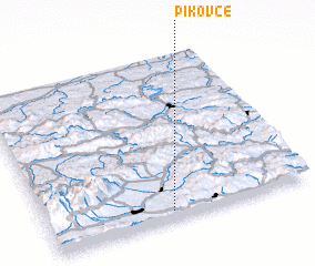 3d view of Pikovce